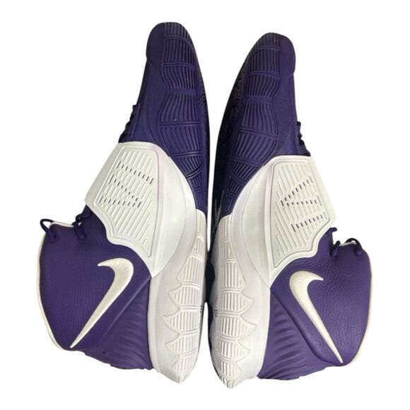 Nike Mens Kyrie 6 TB White & Purple Basketball Sneakers Size 18 Shoes CW4142-501 main image 11